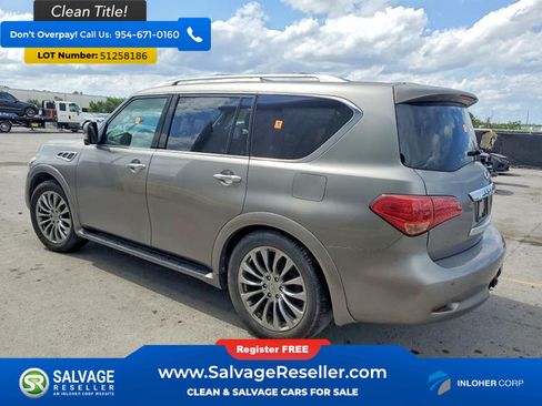 Used 2017 INFINITI QX80 4WD w/ Driver Assistance Package image 3