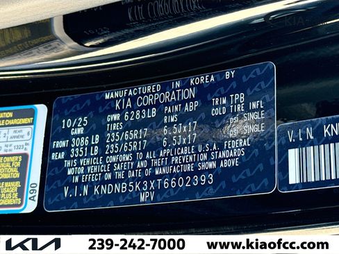 New 2026 Kia Carnival image 39