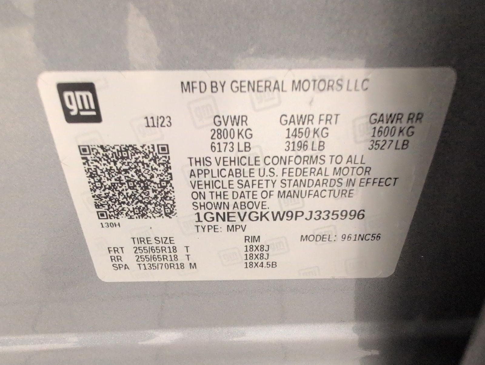 Used 2023 Chevrolet Traverse LT w/ Midnight/Sport Edition AWD/4WD image 28