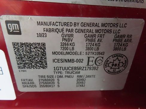 Used 2024 GMC Sierra 1500 Elevation w/ LPO, Elevation Black Package image 63