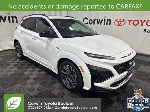 Used 2022 Hyundai Kona N Line w/ Tech Package image 1