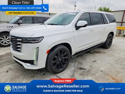Used 2021 Cadillac Escalade ESV Premium Luxury Platinum