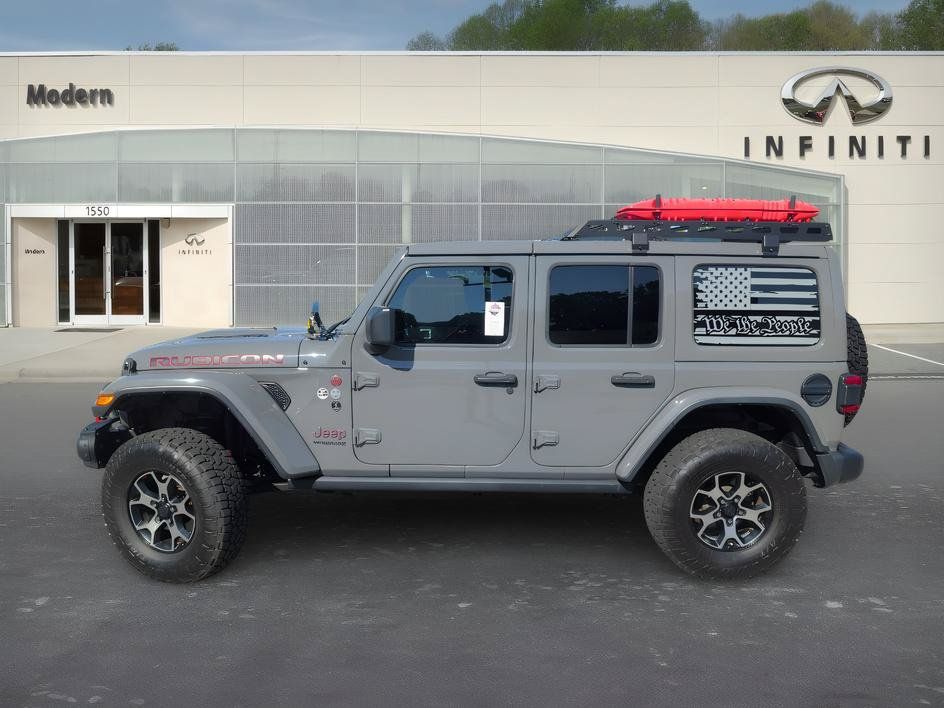 Used 2020 Jeep Wrangler Unlimited Rubicon w/ Steel Bumper Group AWD/4WD image 6
