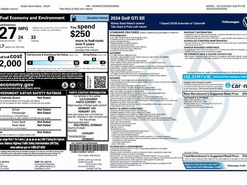Used 2024 Volkswagen GTI SE image 4