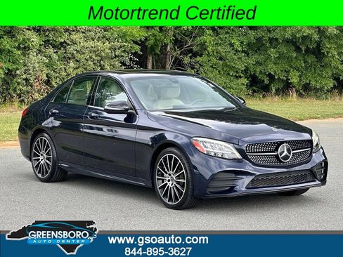 Used 2020 Mercedes-Benz C 300 4MATIC Sedan w/ AMG Line image 2