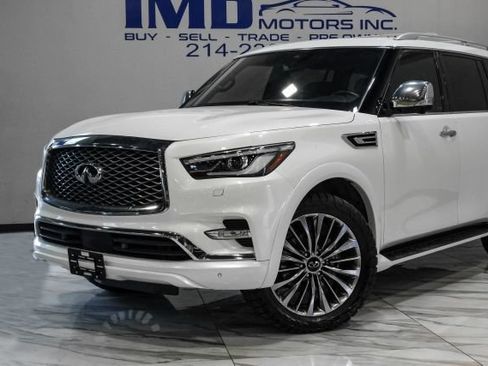 Used 2021 INFINITI QX80 Sensory w/ Cargo Package AWD/4WD image 7