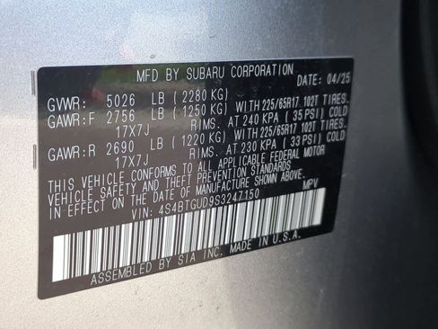 Used 2025 Subaru Outback Wilderness image 36