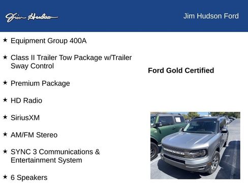 Certified 2023 Ford Bronco Sport Badlands w/ Premium Package image 12