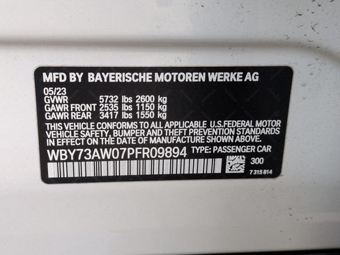 Used 2023 BMW i4 eDrive40 w/ M Sport Package RWD image 32