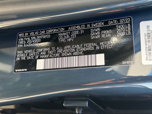 Used 2024 Volvo XC60 B5 Plus w/ Protection Package Premier AWD/4WD image 26