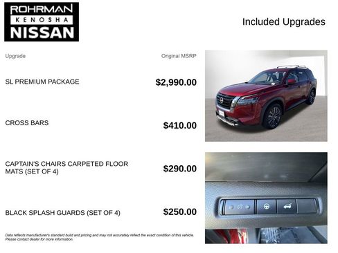 Used 2024 Nissan Pathfinder SL w/ SL Premium Package image 4