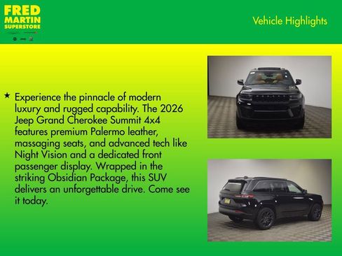 New 2026 Jeep Grand Cherokee Summit image 7