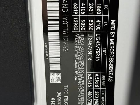 New 2026 Mercedes-Benz Sprinter 2500 image 10