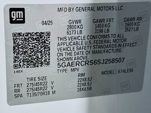 Used 2025 Buick Enclave Avenir w/ Super Cruise Package FWD image 34