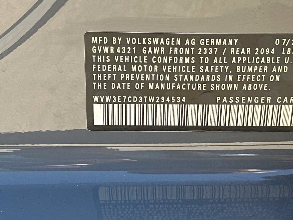 New 2026 Volkswagen GTI SE FWD image 33