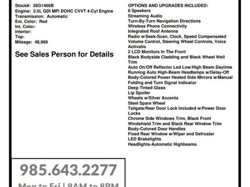 Used 2023 Hyundai Tucson SEL w/ Convenience Package AWD/4WD image 30