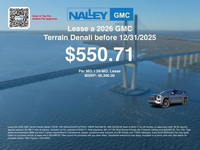 New 2026 GMC Terrain Denali