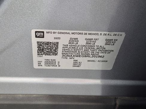 Certified 2024 Chevrolet Equinox RS AWD/4WD image 40