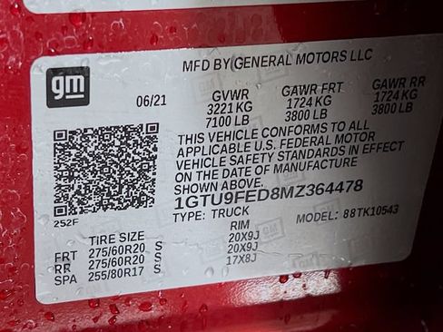Used 2021 GMC Sierra 1500 Denali w/ Technology Package AWD/4WD image 11