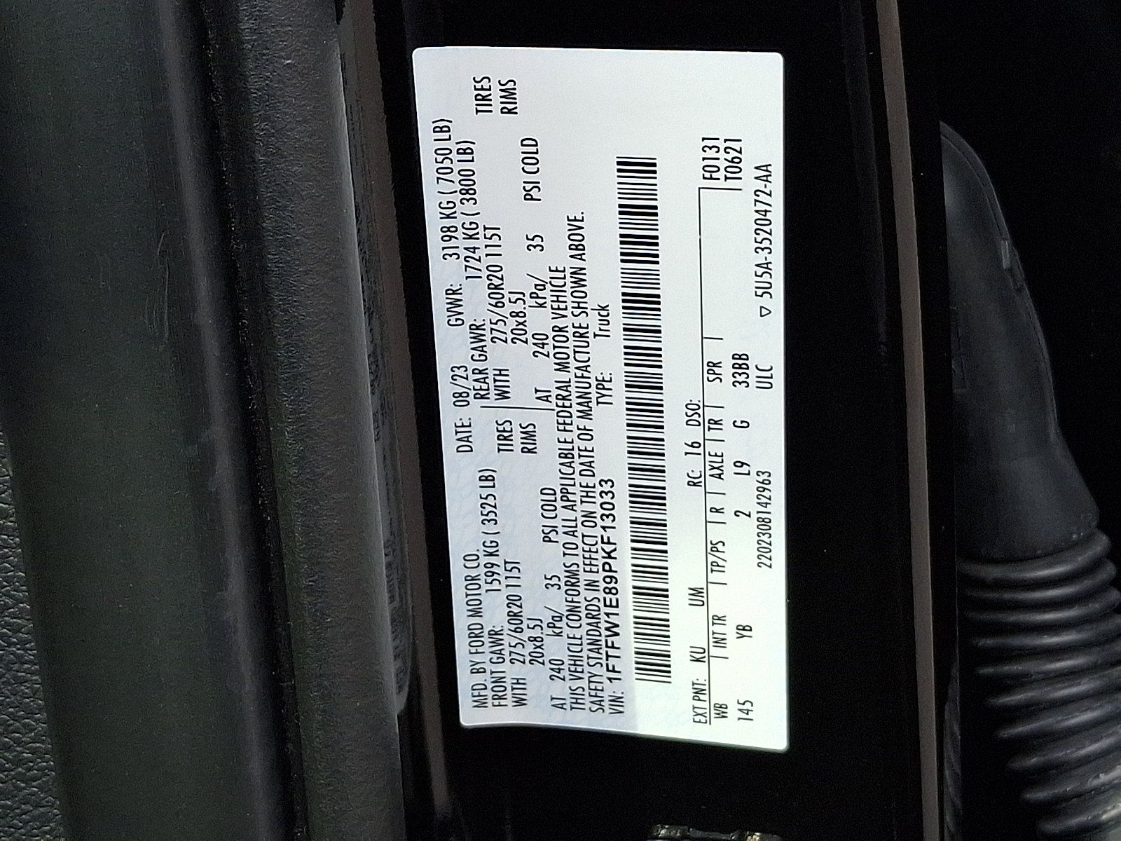 Used 2023 Ford F150 XLT w/ Equipment Group 302A High AWD/4WD image 28