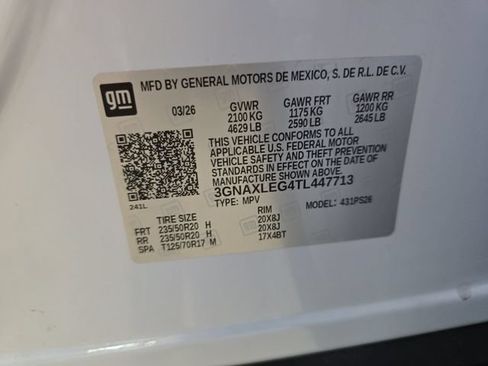 New 2026 Chevrolet Equinox RS w/ Convenience Package III FWD image 38