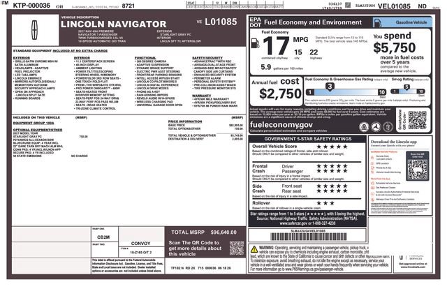 New 2027 Lincoln Navigator Premiere AWD/4WD image 63