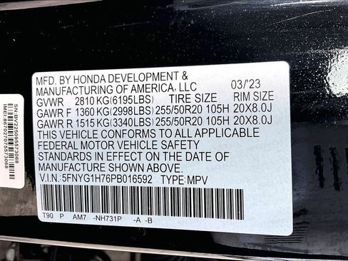 Used 2023 Honda Pilot Touring image 44