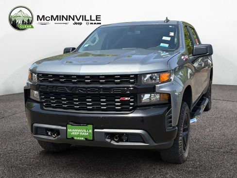 Used 2021 Chevrolet Silverado 1500 Custom Trail Boss AWD/4WD image 1