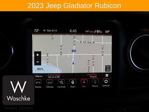 Used 2023 Jeep Gladiator Rubicon w/ LED Lighting Group image 51