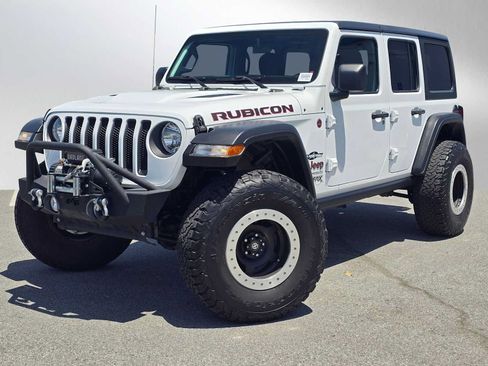 Used 2021 Jeep Wrangler Unlimited Rubicon w/ Cold Weather Group AWD/4WD image 1