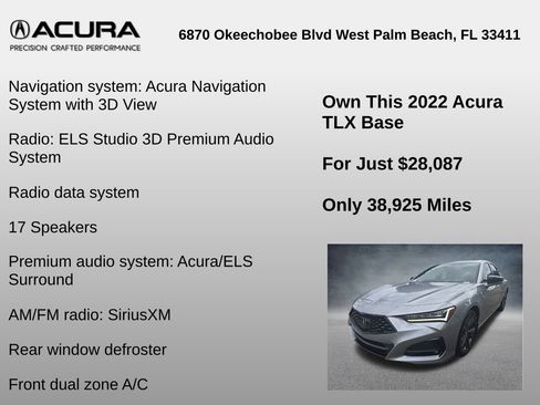 Used 2022 Acura TLX w/ A-SPEC Pkg image 6