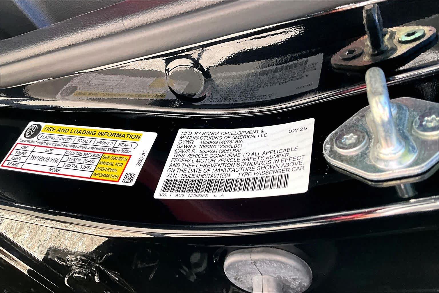 Certified 2026 Acura Integra A-Spec w/ Technology Package FWD image 35