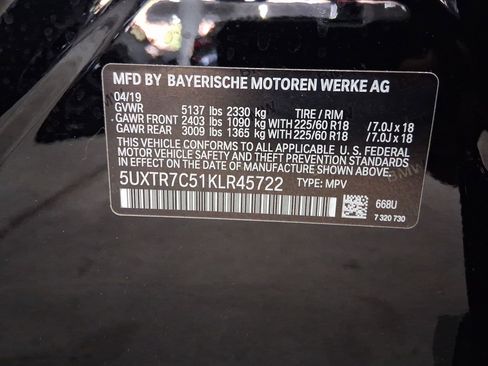 Used 2019 BMW X3 sDrive30i w/ Driving Assistance Package image 11