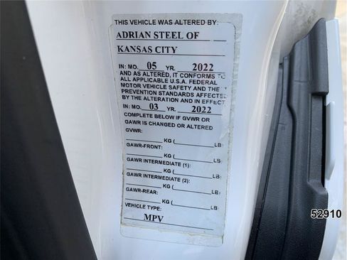 Used 2022 Ford Transit 150 Low Roof w/ Upfitter Package RWD image 19
