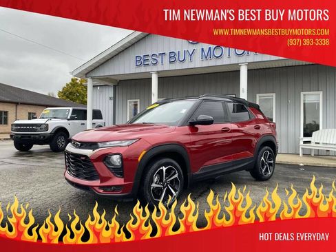 Used 2021 Chevrolet TrailBlazer RS w/ Technology Package image 1
