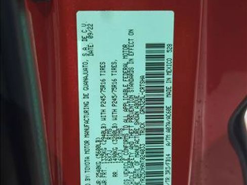 Certified 2022 Toyota Tacoma SR w/ SX Package RWD image 25