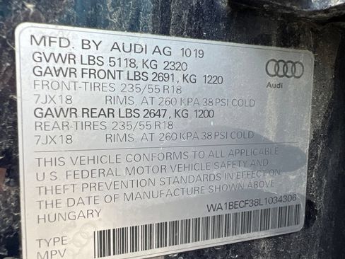 Used 2020 Audi Q3 2.0T Premium Plus w/ Premium Plus Package AWD/4WD image 27