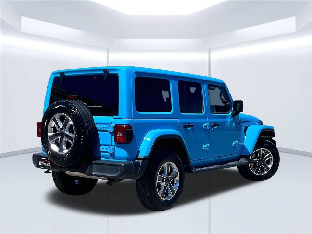 Used 2021 Jeep Wrangler Unlimited Sahara AWD/4WD image 14