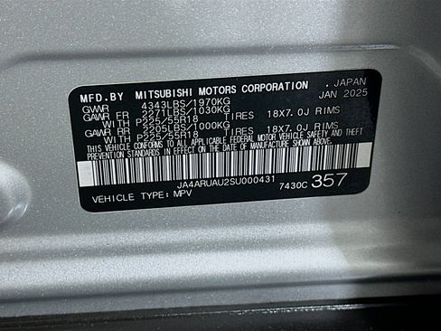 Used 2025 Mitsubishi Outlander Sport SE AWD/4WD image 12