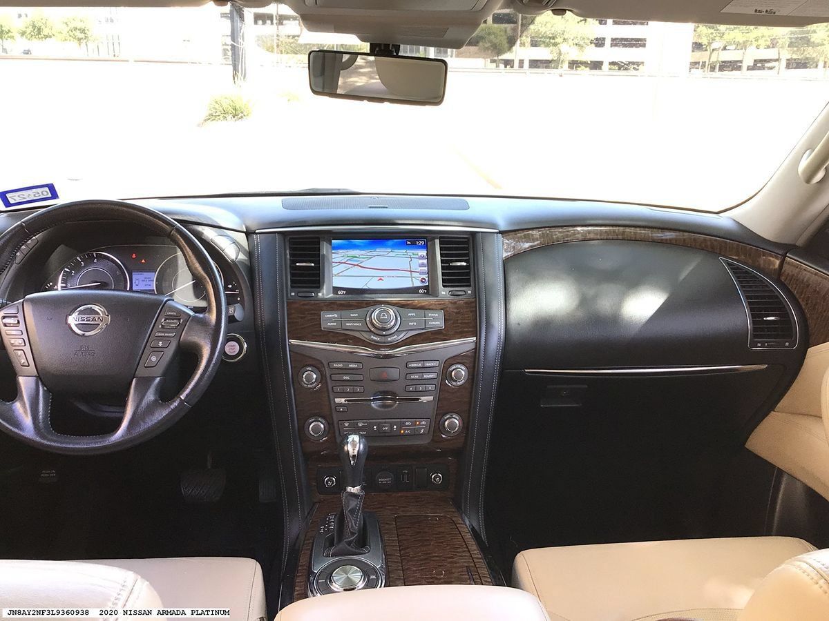 Used 2020 Nissan Armada Platinum w/ Captain's Chairs Package RWD image 8