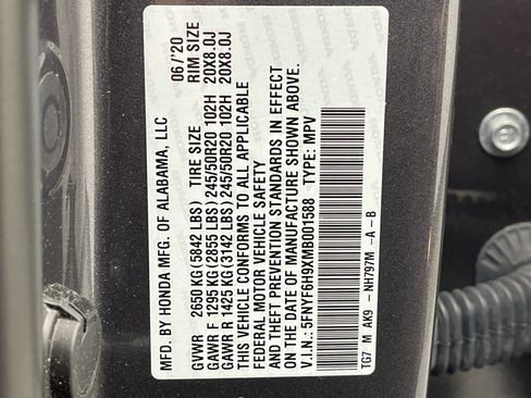 Used 2021 Honda Pilot Touring image 26