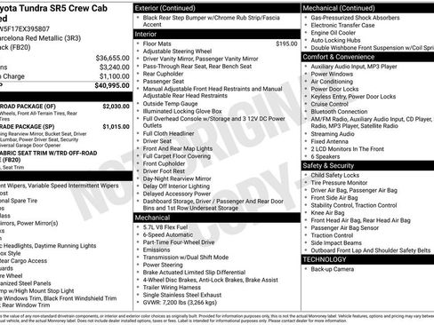 Used 2014 Toyota Tundra SR5 w/ TRD Off Road Package image 4