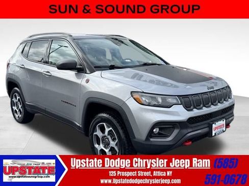 Used 2022 Jeep Compass Trailhawk w/ Sun and Sound Group image 1