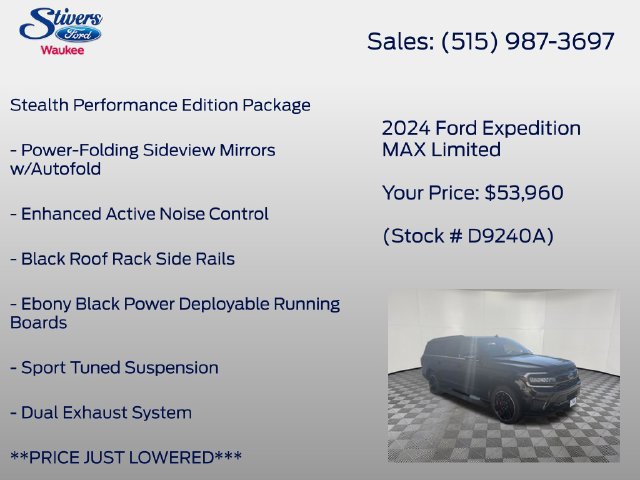Used 2024 Ford Expedition Max Limited AWD/4WD image 28