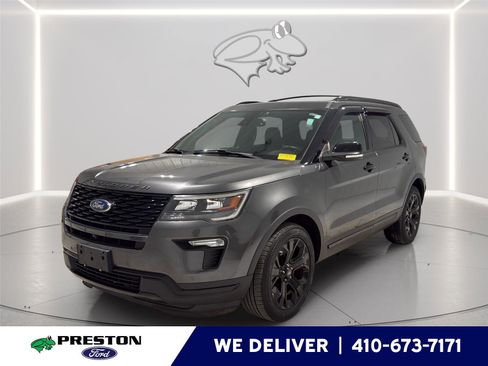 Used 2019 Ford Explorer Sport w/ Equipment Group 401A AWD/4WD image 1
