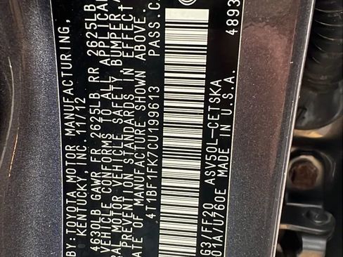 Used 2012 Toyota Camry XLE image 30