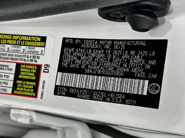 Used 2025 Lexus ES 350 F Sport FWD image 33
