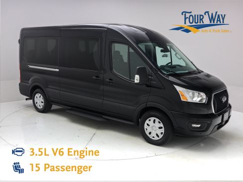 Used 2021 Ford Transit 350 XLT RWD image 1