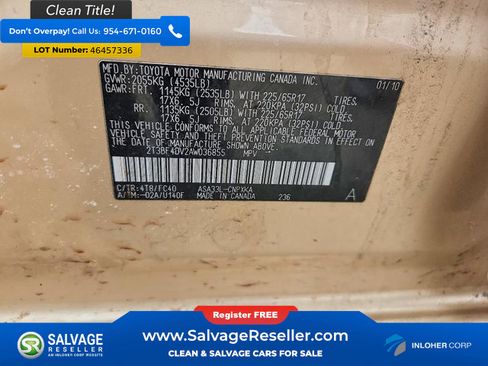 Used 2010 Toyota RAV4 4WD image 17