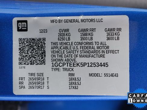 Used 2023 Chevrolet Colorado Trail Boss w/ Advanced Trailering Package image 65